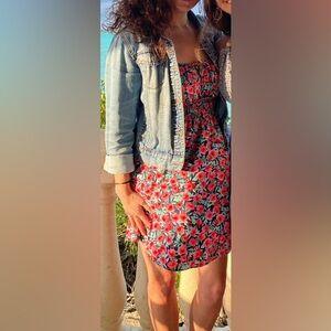 Floral Pink Summer Dress